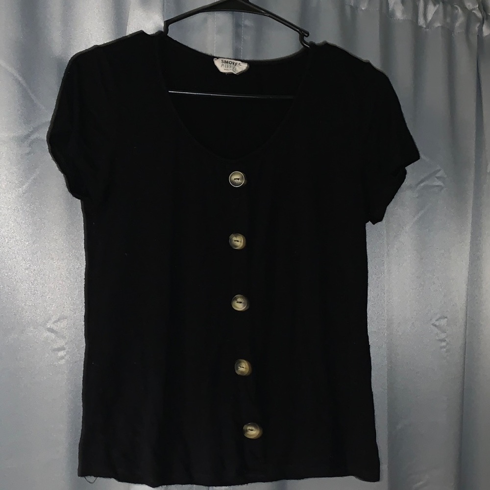 black shirt